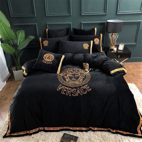 versace comforter set king.